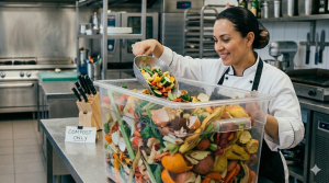 Resíduos orgânicos na cozinha profissional: como transformar custo de descarte em economia real?